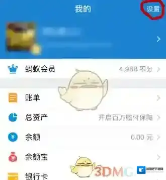 支付宝的我