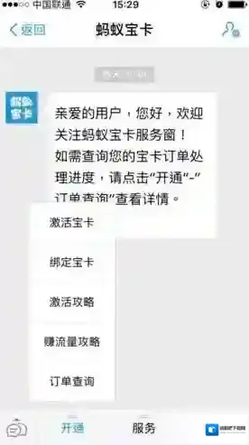 支付宝蚂蚁宝卡