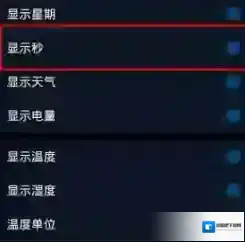 翻页时钟显示