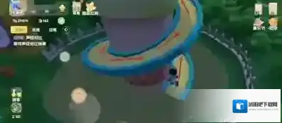 摩尔庄园滑梯